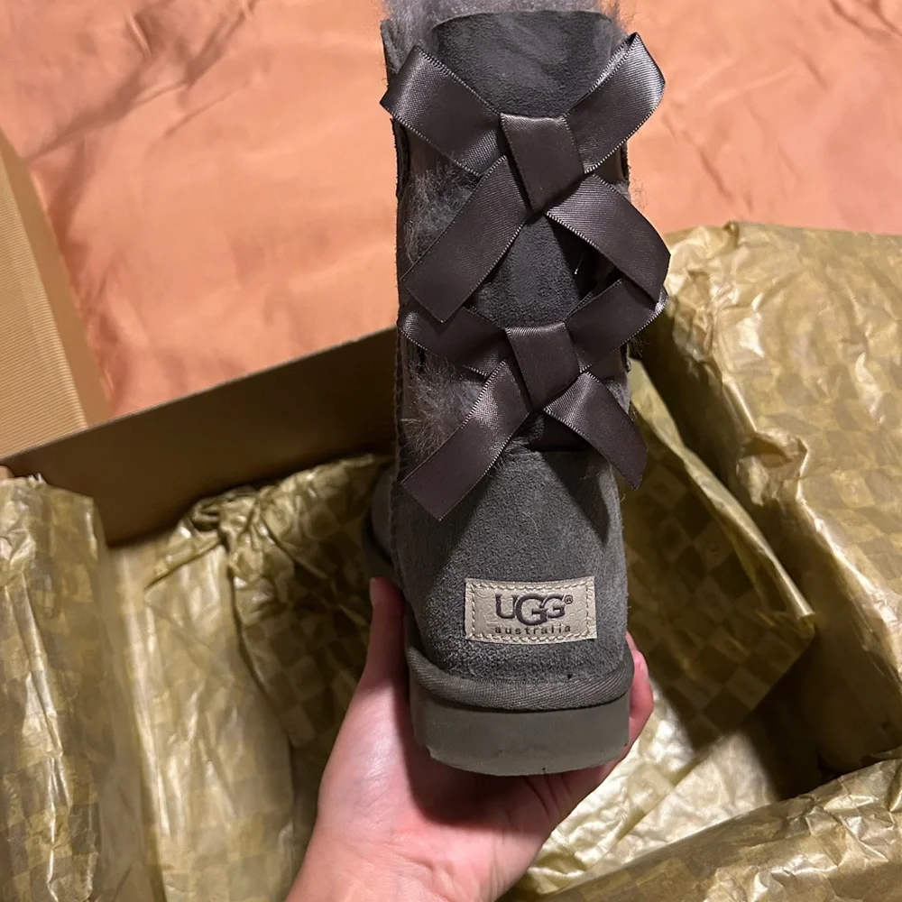 UGG Gray Ankle Boots - Picture 5 of 6